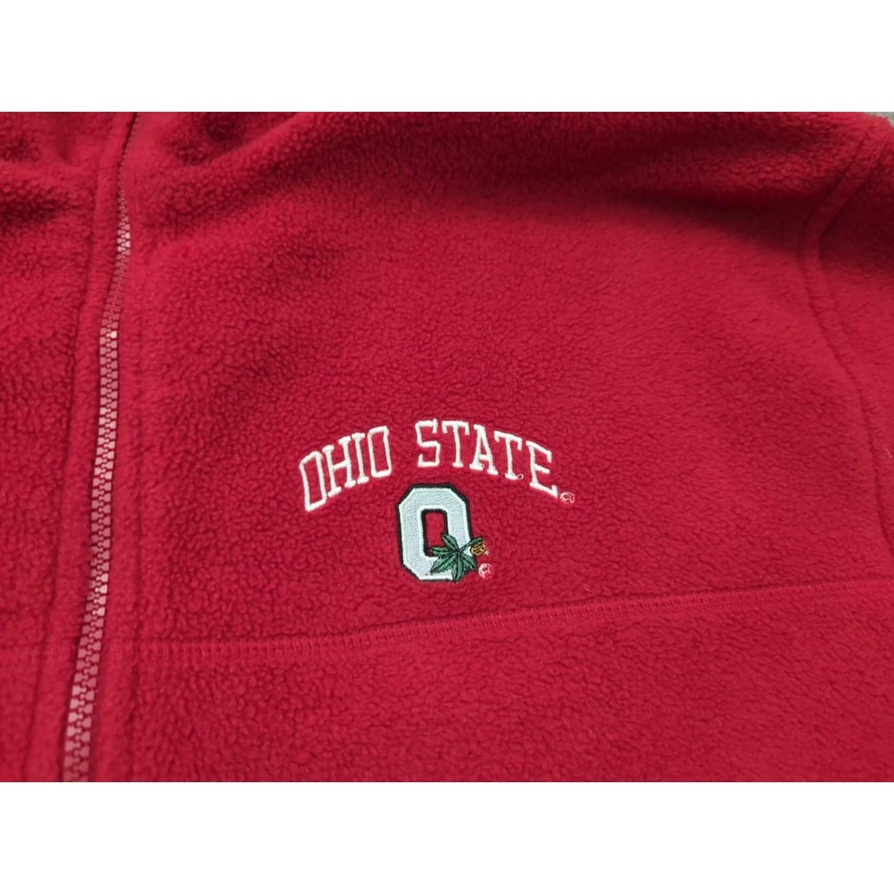 Ohio State Buckeyes Pullover Sweatshirt Mens Large NCAA AS Sports Red - Picture 2 of 7